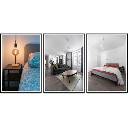 Le Brit - Grand Appartement Design, 3 Chambres, Centre Ville Vichy Exterior foto